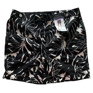 Rafaella Women's Stretch Comfort Waistband Bermuda Short - Size 16